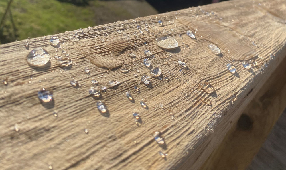 Waterproof wood